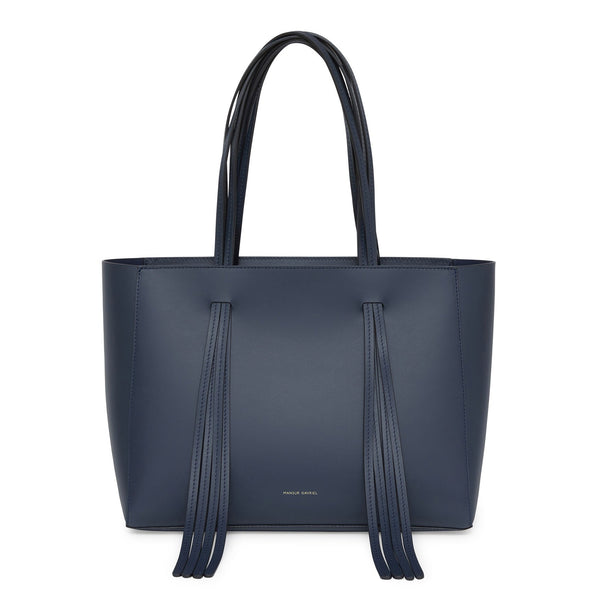 MANSUR GAVRIEL - Calf Fringe Bag - Blu