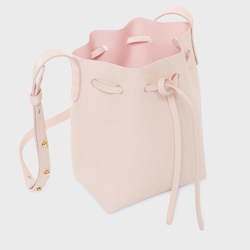 Mini Mini Bucket Bag - Rosa