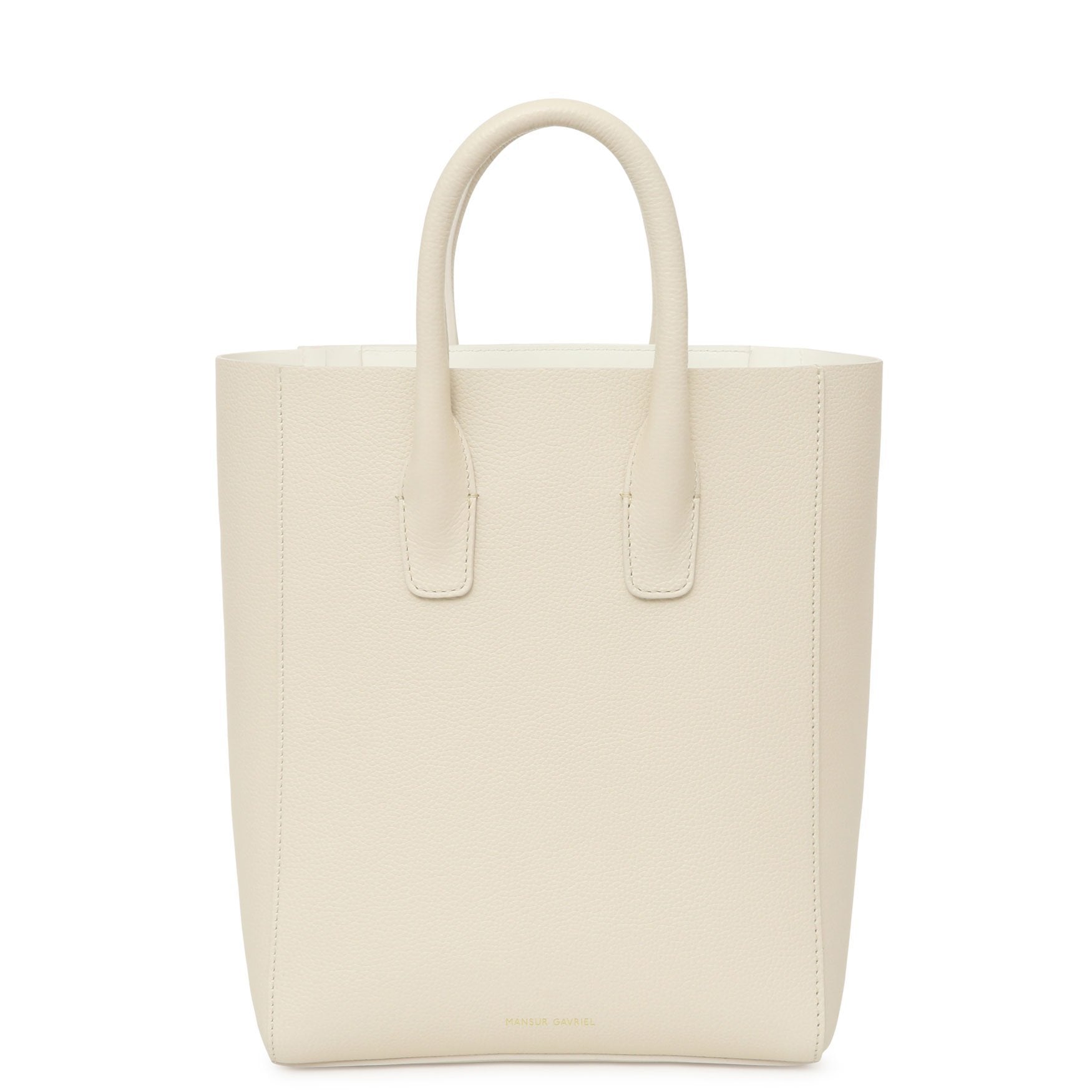 Mansur Gavriel Pebble Mini Ns Tote In Creme | ModeSens