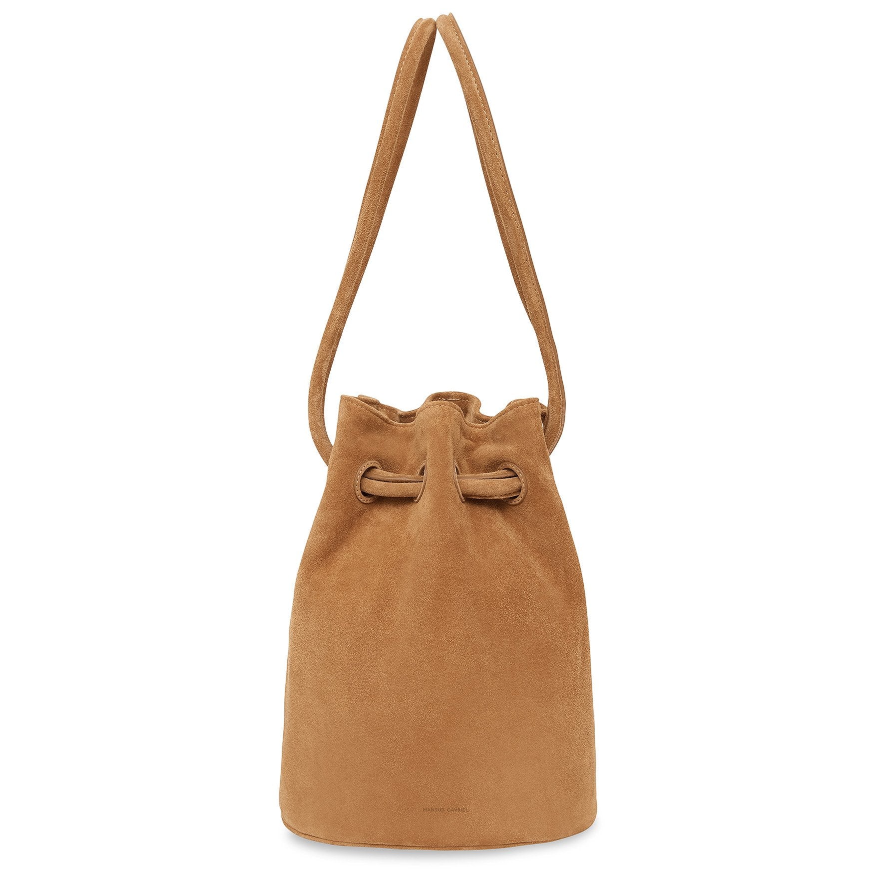 MANSUR GAVRIEL SUEDE DRAWSTRING POUCH