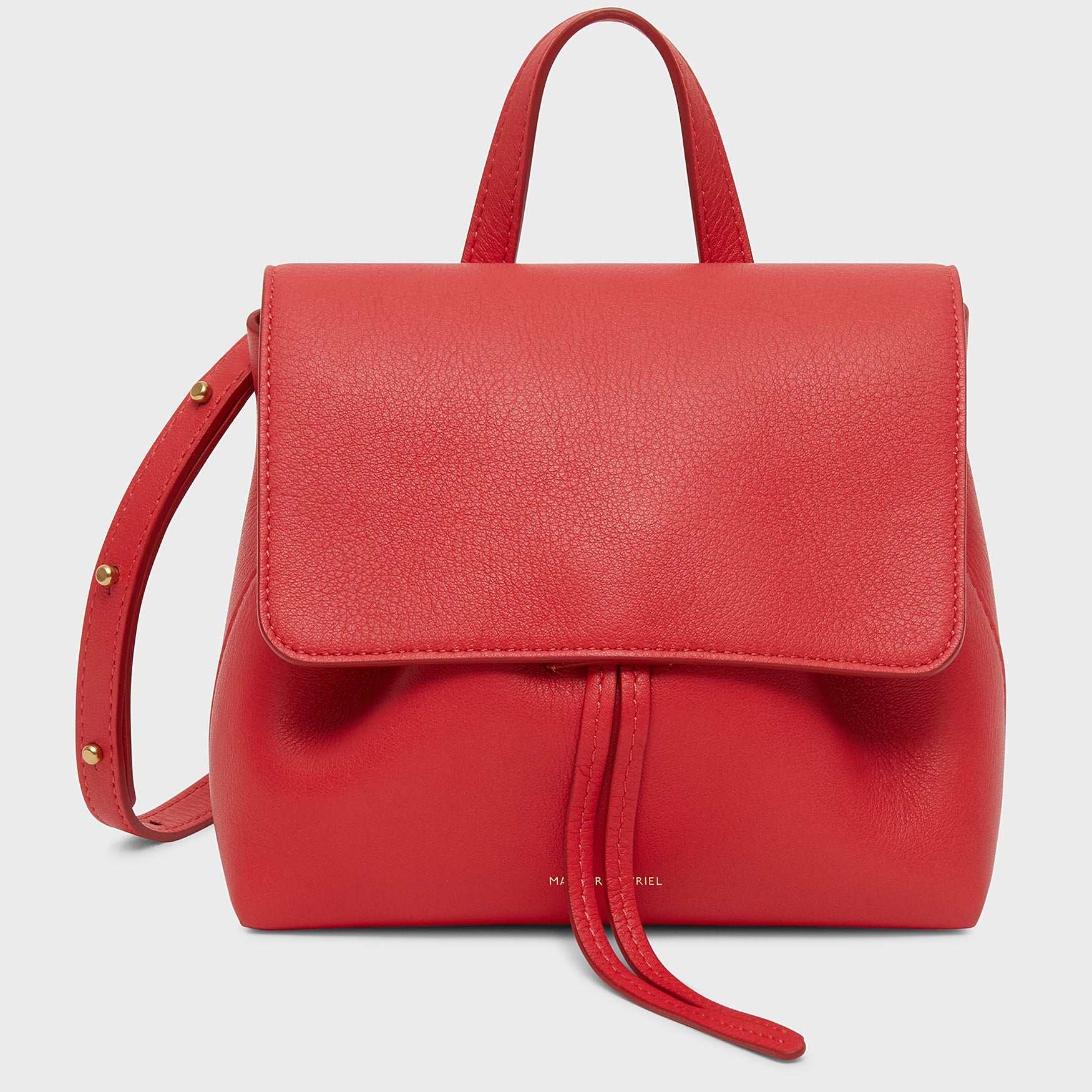 Mansur Gavriel Lady Mini Soft Leather Messenger Bag - Bergdorf Goodman