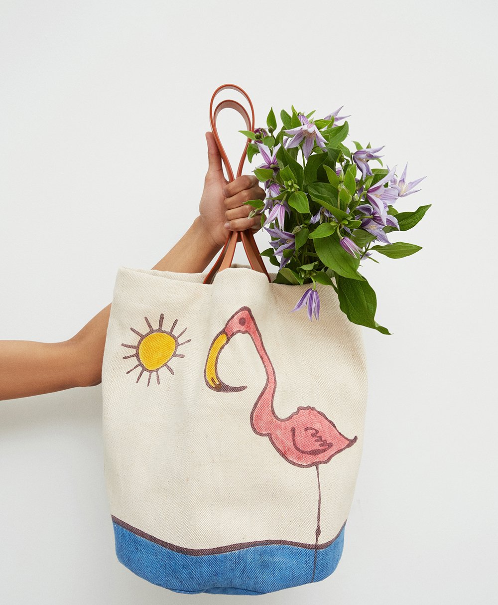 Limited Edition Pascucci Bag - Flamingo Multi