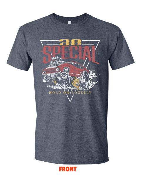 Hold on Loosely Muscle Car Tee – 38 Special