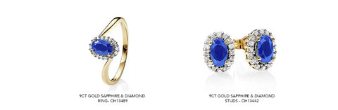 sapphire jewellery available on our website 