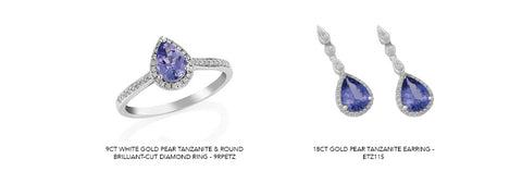 Tanzanite jewellery available on our website 