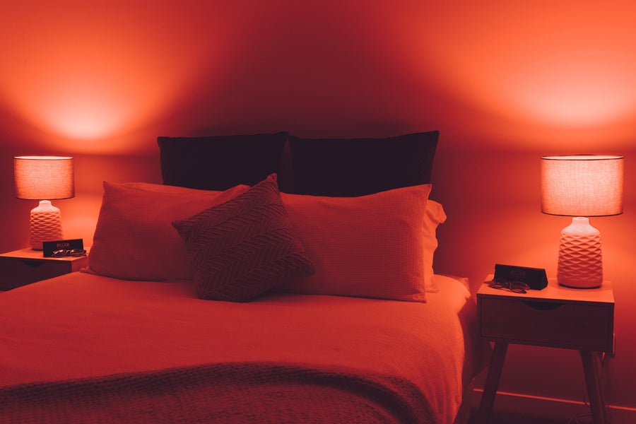 red light for bedrooms