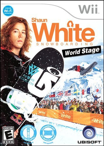 Shaun White World Stage Wii Used – Iceman Video Games