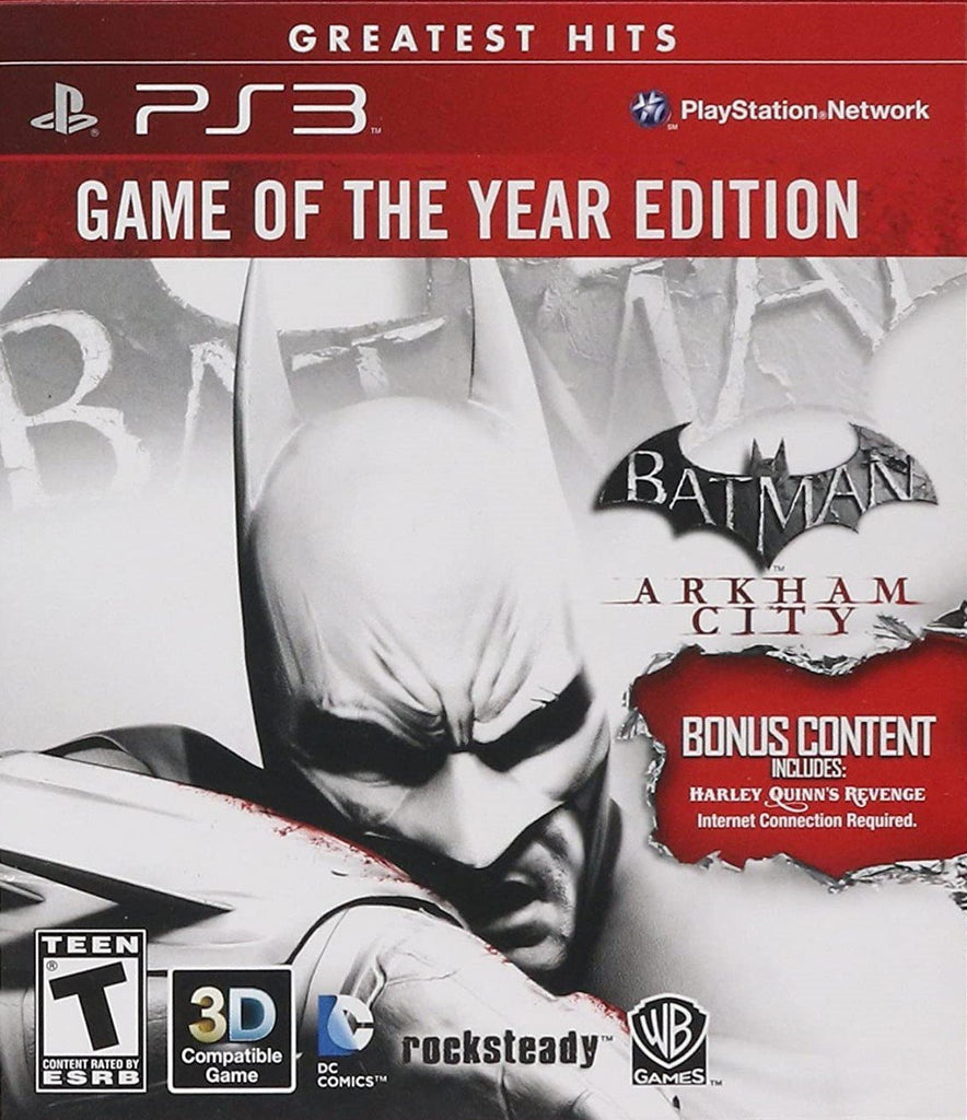 Batman Arkham City Goty Dlc On Disc PS3 Used – Iceman Video Games