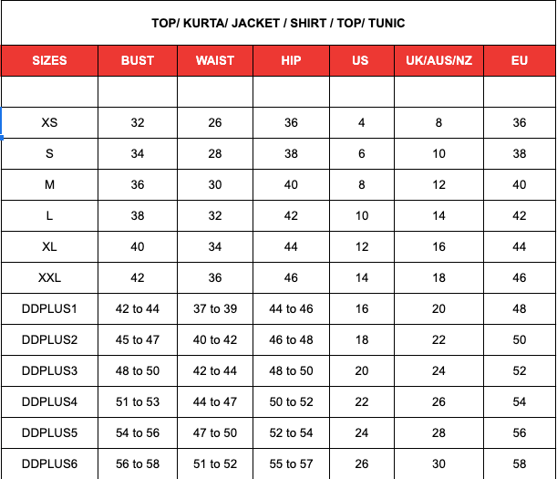 Women's Size & Fit Chart, Women's Clothes Sizing