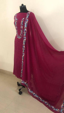 Parsi Ghara Chikankari Embroidery – Dress365days