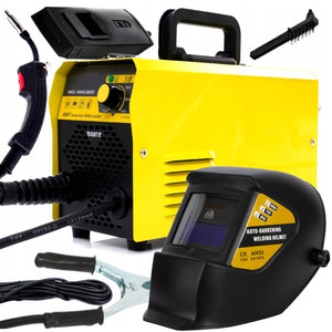 *BuZZ* Set Aparat de sudura cu sarma VOKNER 810, MIG-MAG, 200A, 230V + Masca Sudura Automata