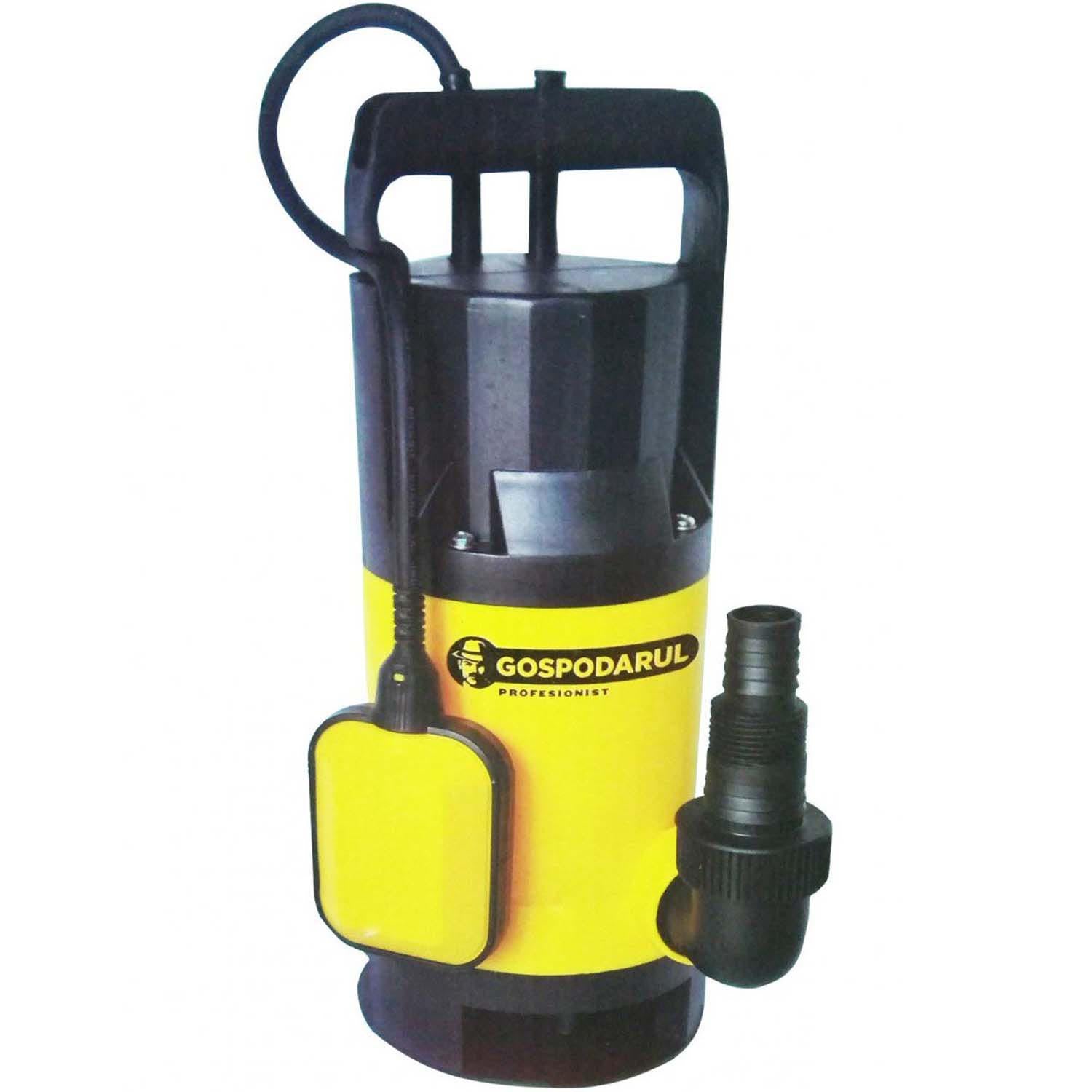 Pompa apa murdara Gospodarul Profesionist QDP-750-F, 750W, 13000 l/h, cu flotor, submersibila