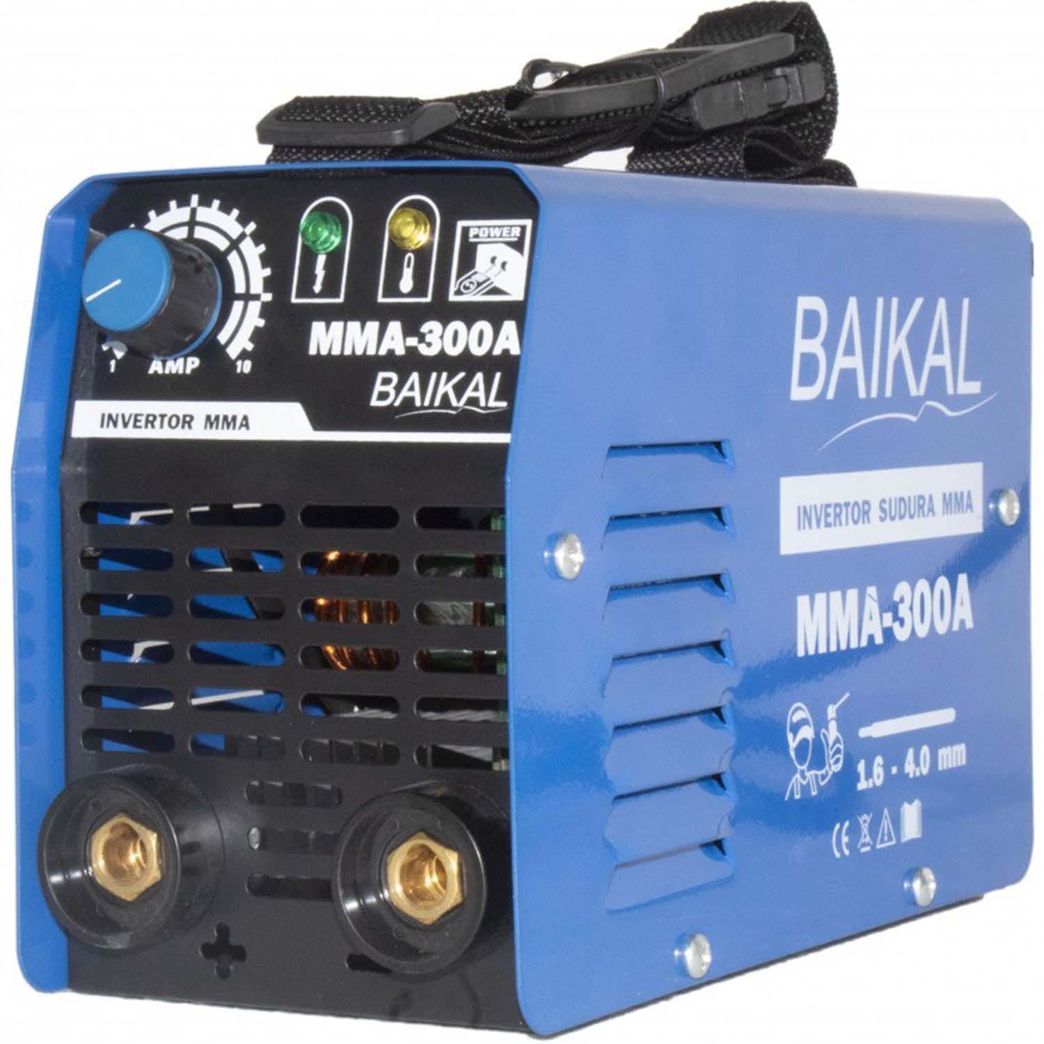 Aparat de sudura Baikal MMA 300A, 300A, diametru electrod 1.6 - 4 mm