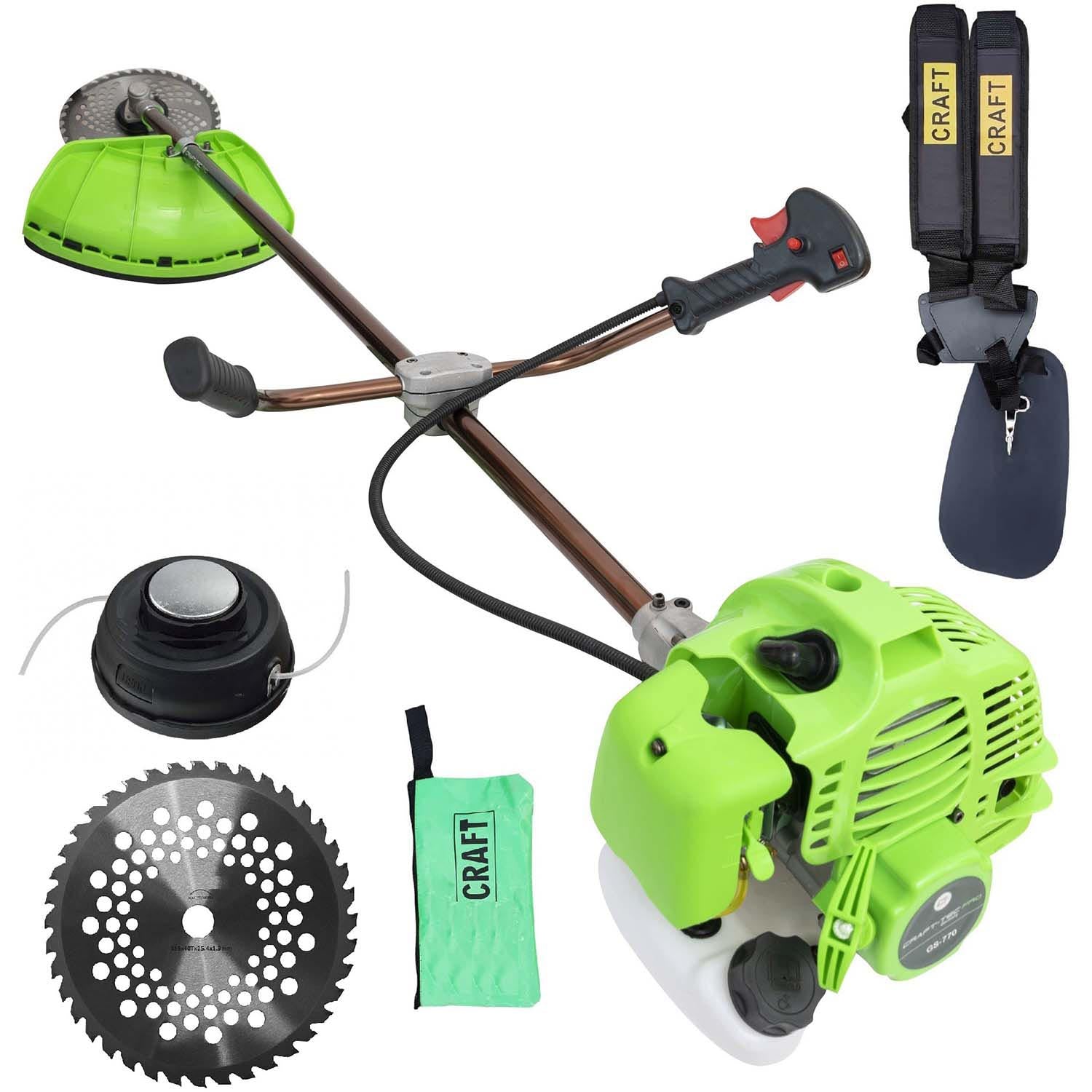 Motocoasa Craft Tec, 5.6CP, 9000RPM + Accesorii