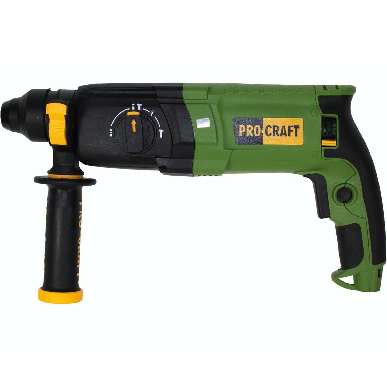 Ciocan rotopercutor Procraft BH900, 900W, 1100 RPM, 5300 BPM, 3.2J