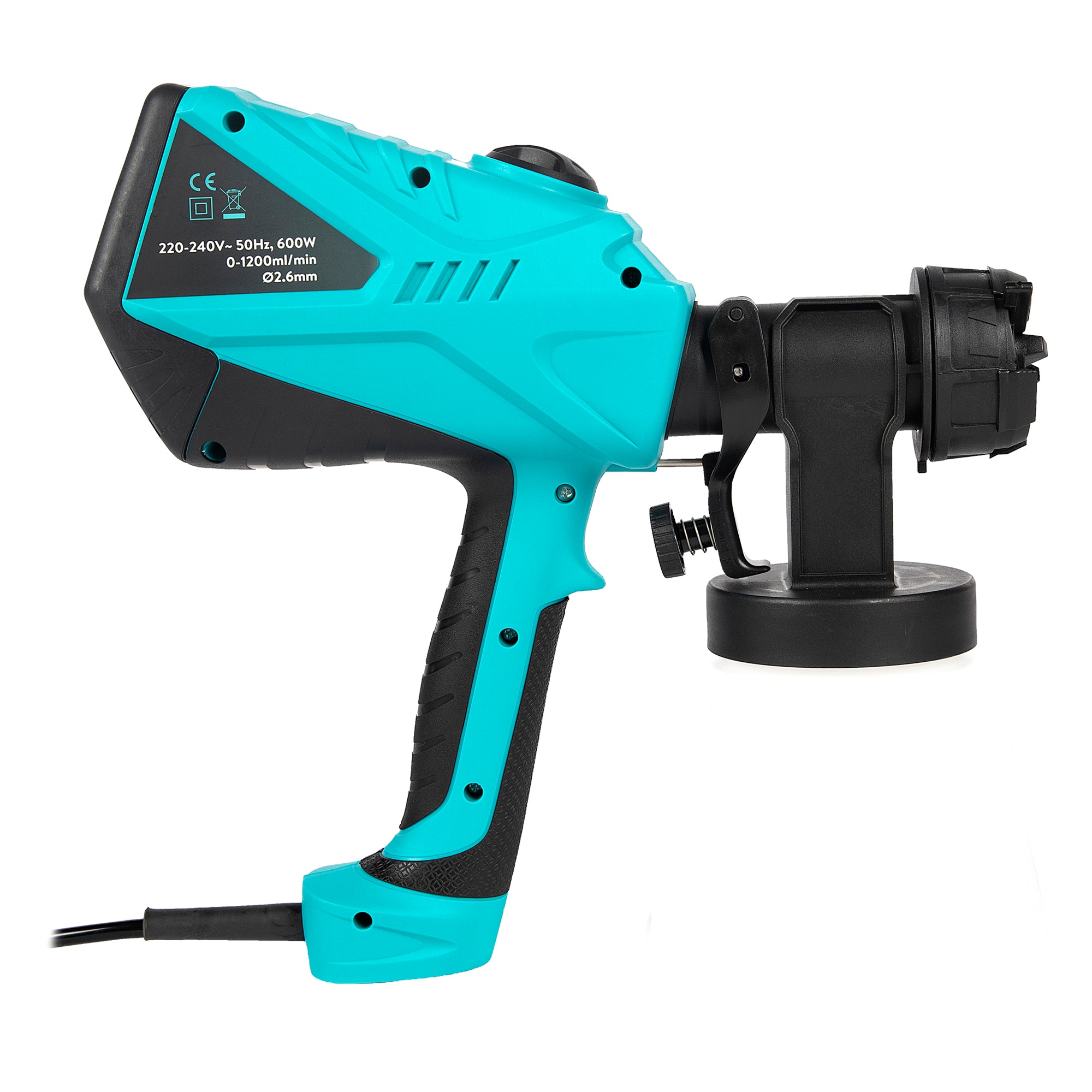 Pistol de vopsit Detoolz DZ-SE144, 600W, 1200 ml/min