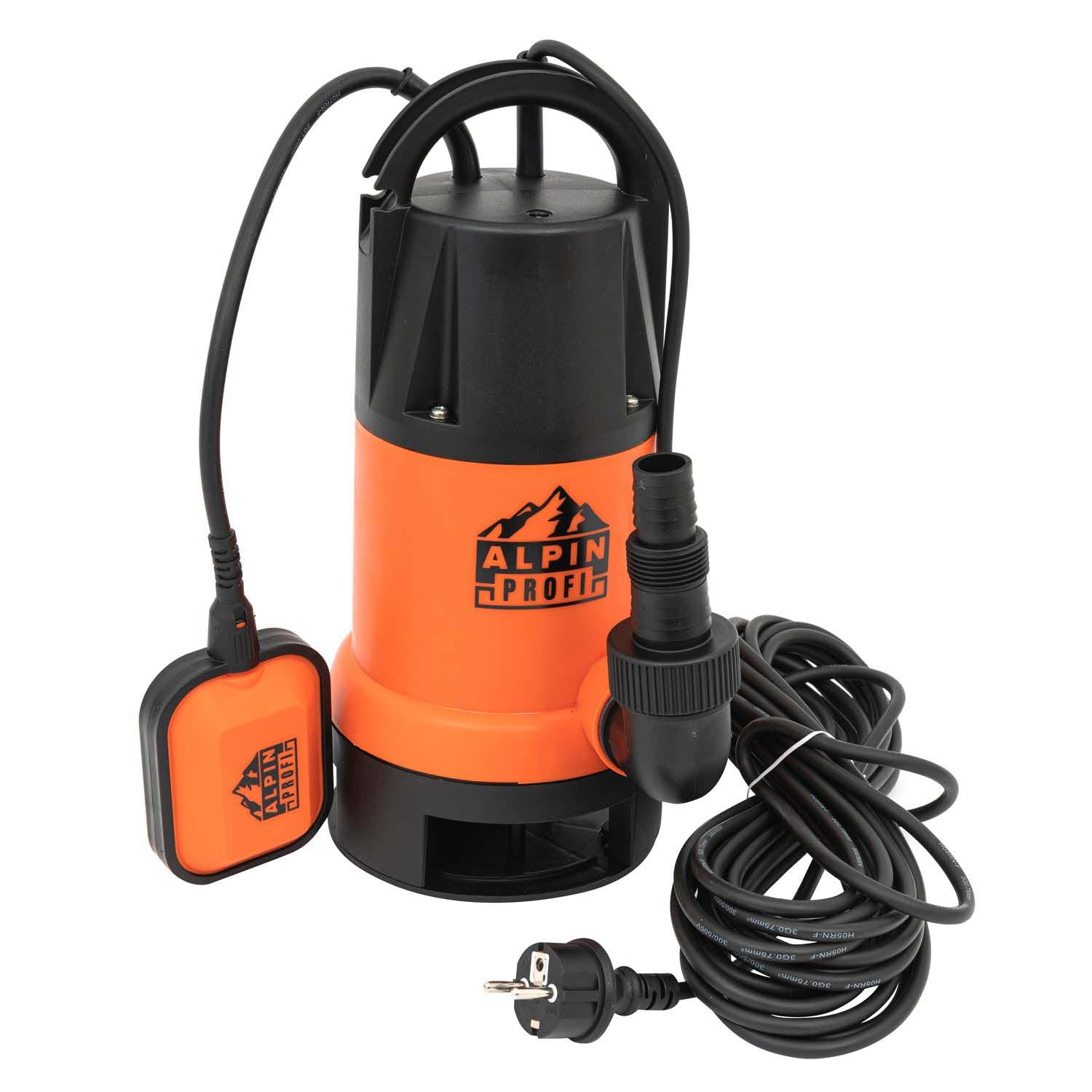 Pompa apa murdara Alpin Profi 750W, 13000 l/h, 1 tol, refulare 8m cu flotor electric, submersibila