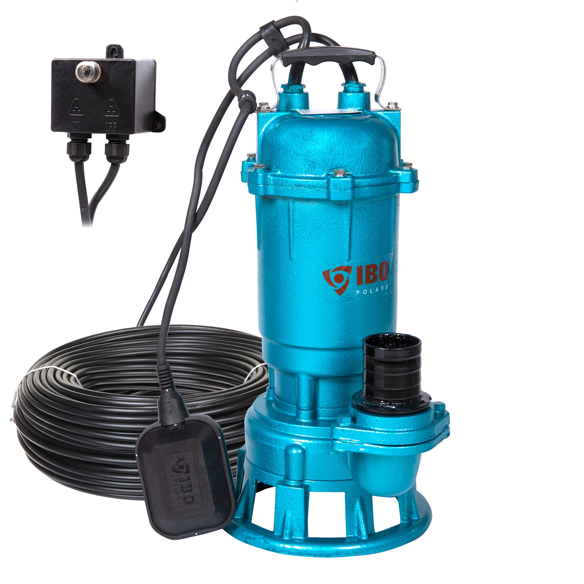 Pompa apa murdara cu tocator IBO Dambat CTR 750, 750W, 350 l/min, submersibila