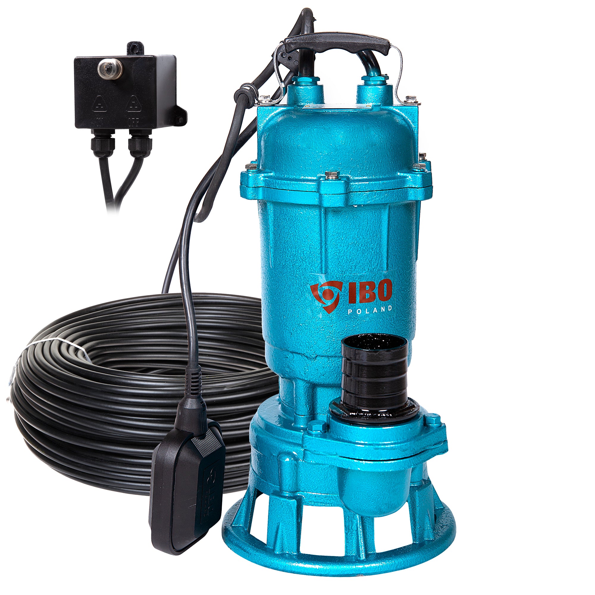 Pompa apa murdara cu tocator IBO Dambat CTR 550, 550W, 300 l/min, submersibila