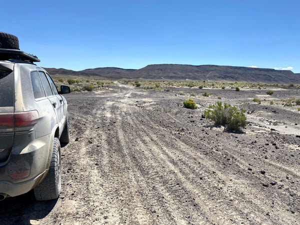 Remote desert overland trail.