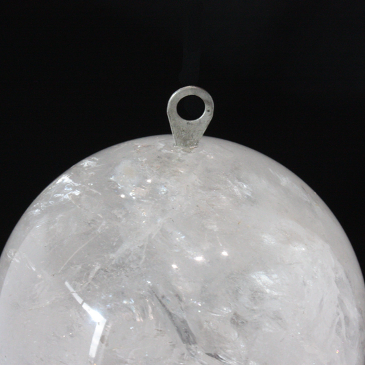 Rock Crystal 30mm Smooth Ball, V-Hole – ChandelierParts