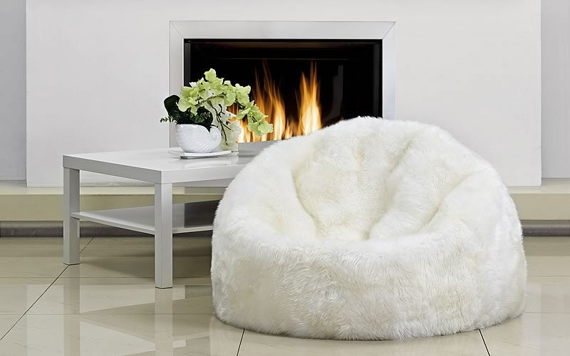 Fibre by Auskin Sheepskin Bean Bags