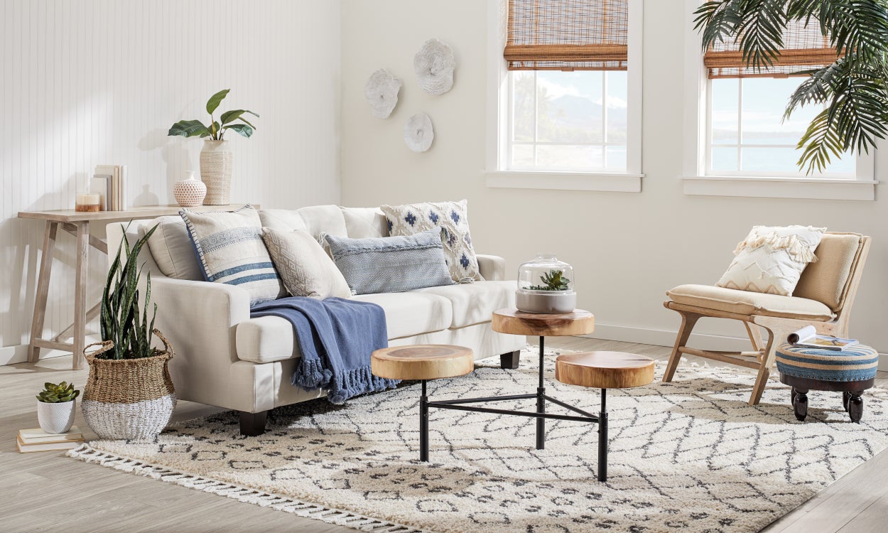 berber carpet in a living room