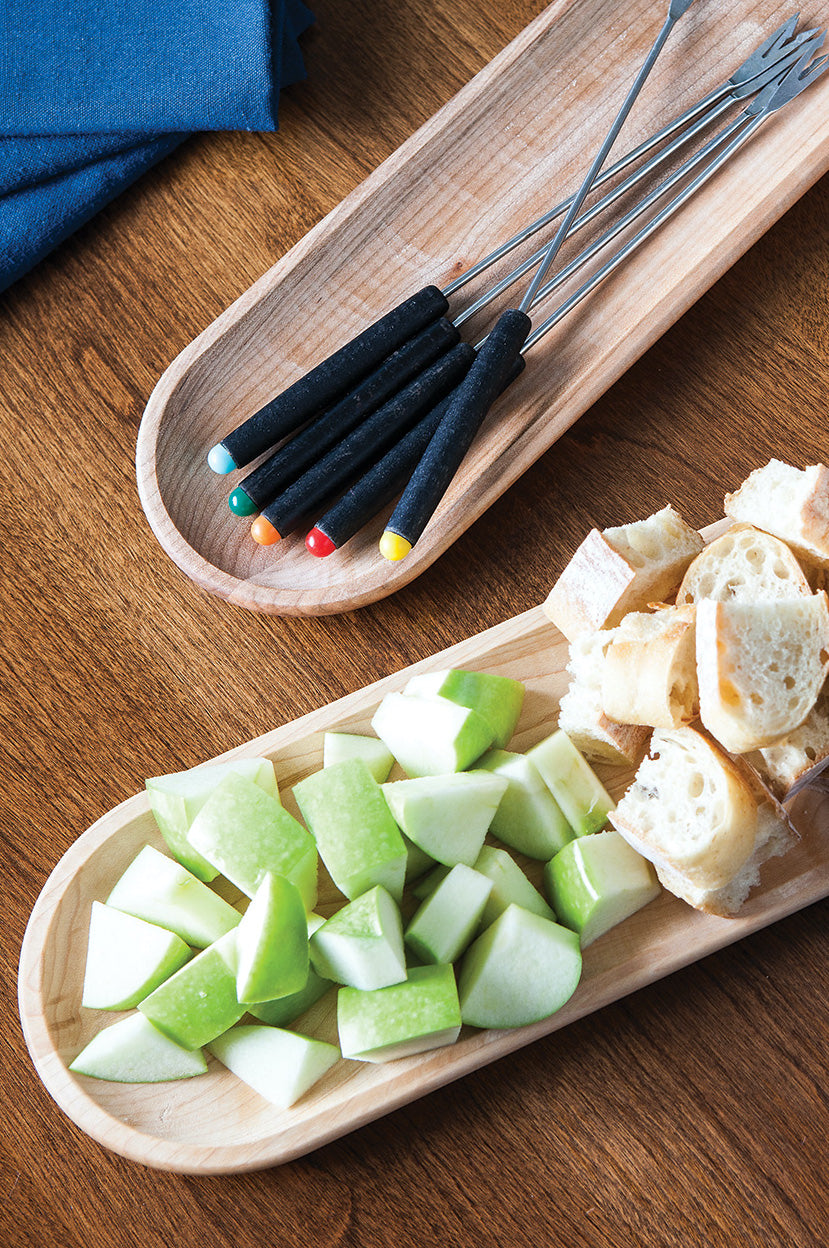 Maple Wood Appetizer Trays