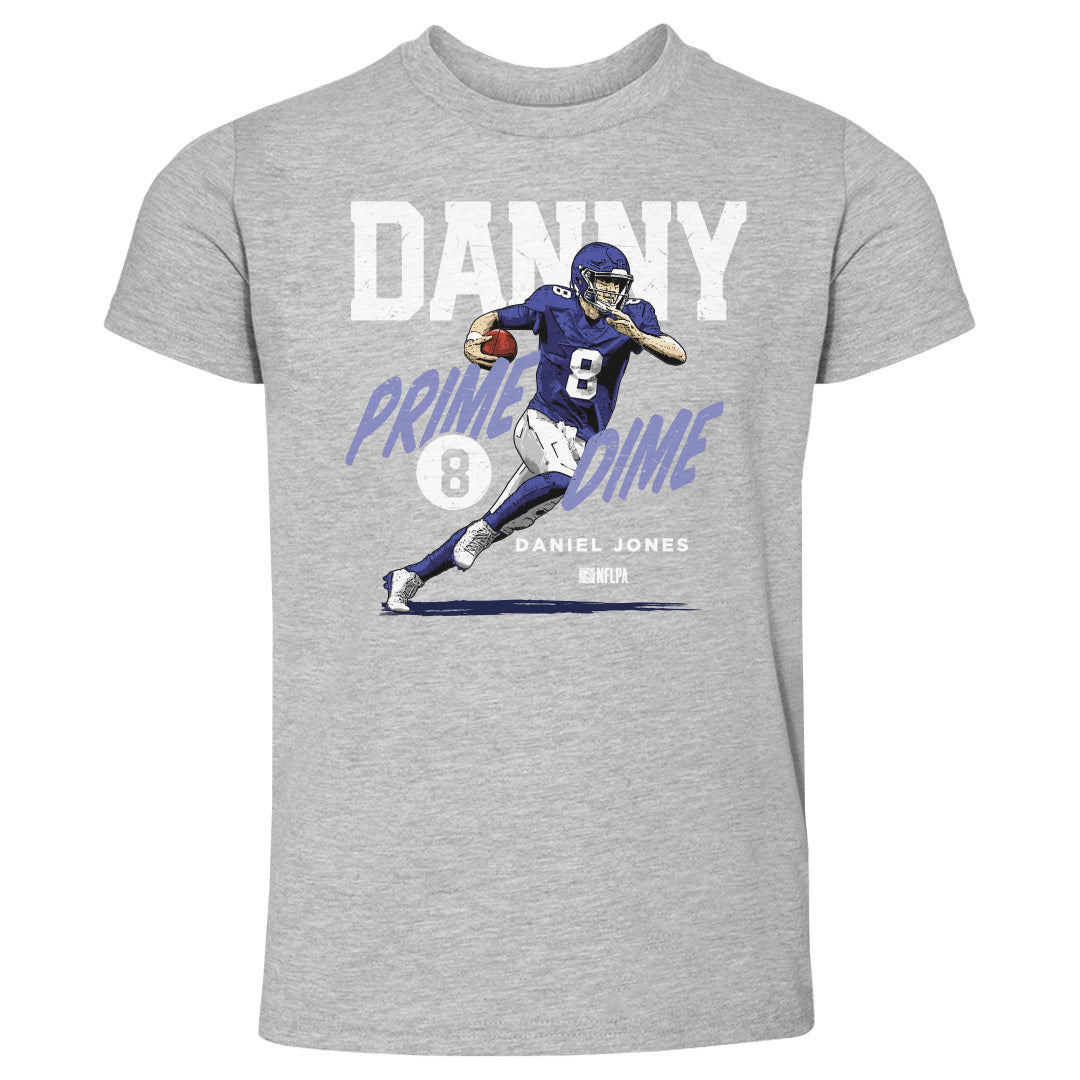 Youth Saquon Barkley White New York Giants Mainliner Player Name & Number T- Shirt