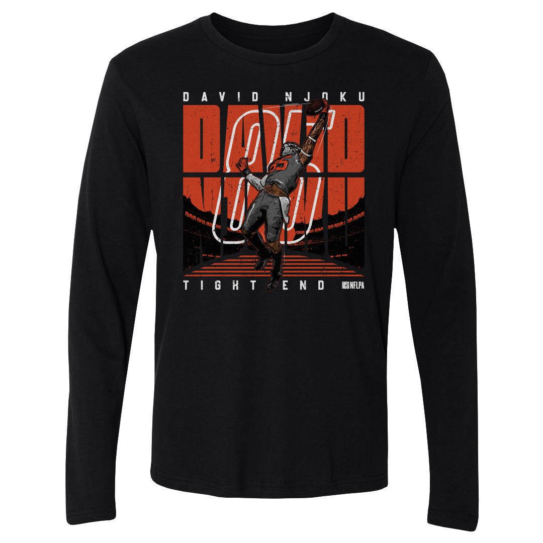 David Njoku Men's Long Sleeve T-Shirt | outoftheclosethangers