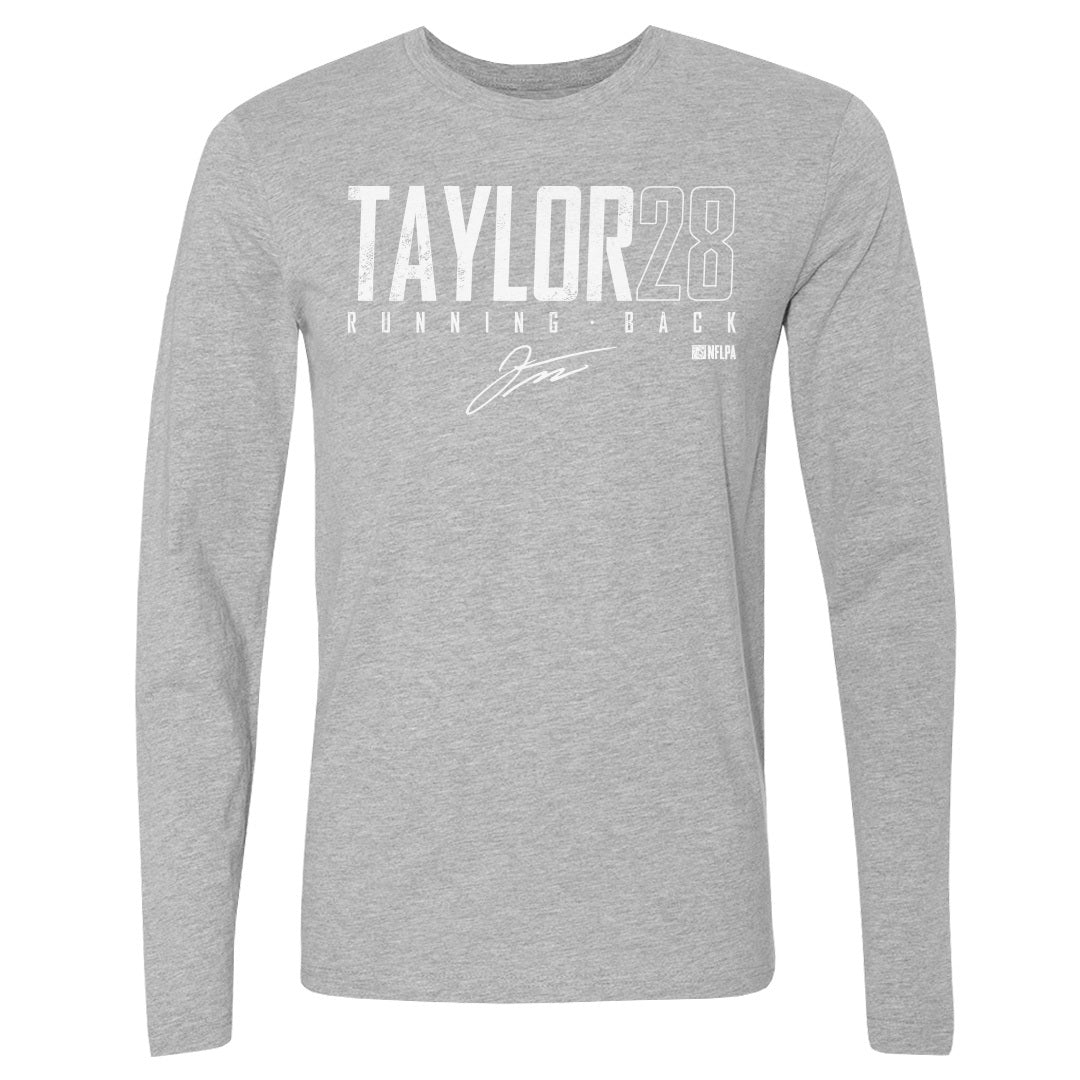 kolonie opstelling Recyclen Jonathan Taylor Men's Long Sleeve T-Shirt 3601 | Indianapolis Football  Men's Long Sleeve T-Shirt | 500 Level - 500 LEVEL