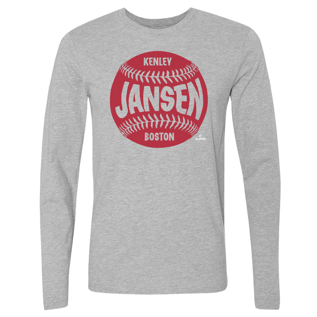 Boston Red Sox Kenley Jansen Men's Cotton T-Shirt - True Navy - Boston | 500 Level Major League Baseball Players Association (MLBPA)