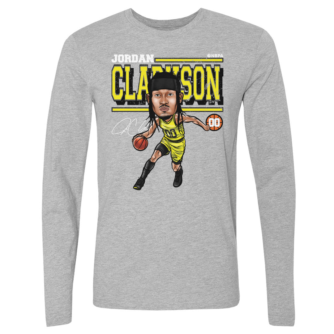 Jordan Clarkson Men's Long Sleeve T-Shirt | outoftheclosethangers