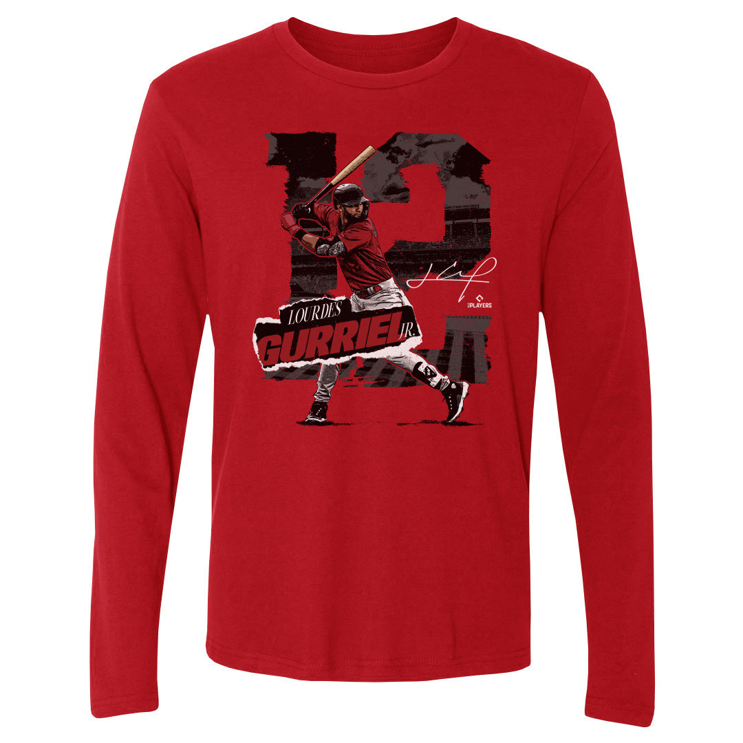 Lourdes Gurriel Jr. Women's T-Shirt - Red - Arizona | 500 Level Major League Baseball Players Association (MLBPA)