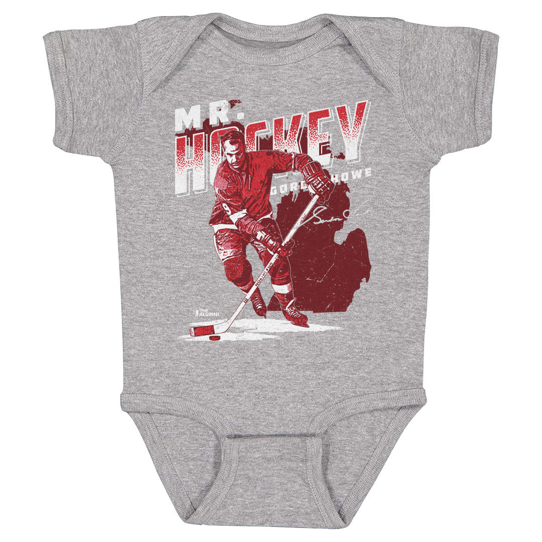 Gordie Howe Kids Baby Onesie | outoftheclosethangers