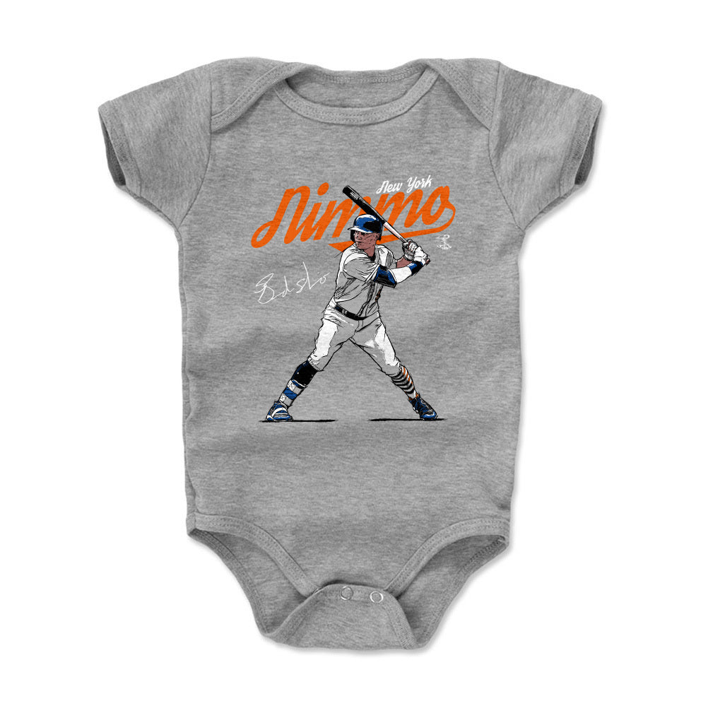 New York Mets Kids 500 Level Brandon Nimmo New York Blue Kids Shirt