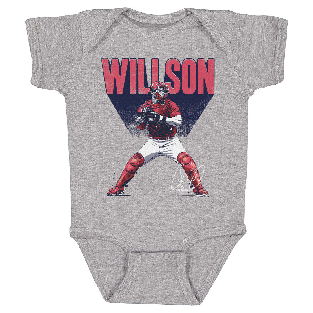 Willson Contreras Men's Premium T-Shirt - Tri Red - St. Louis | 500 Level Major League Baseball Players Association (MLBPA)