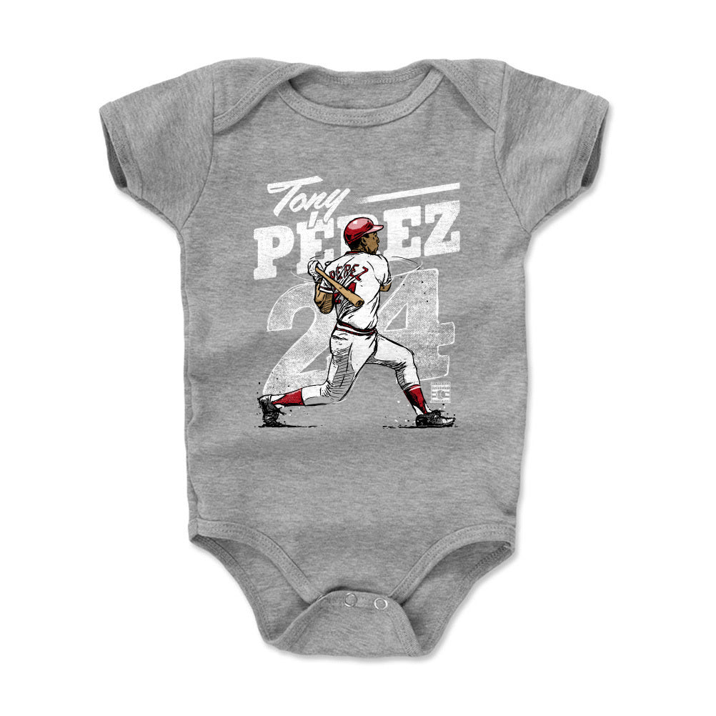 Tony Perez Men's Cincinnati Reds Throwback Jersey - White Authentic