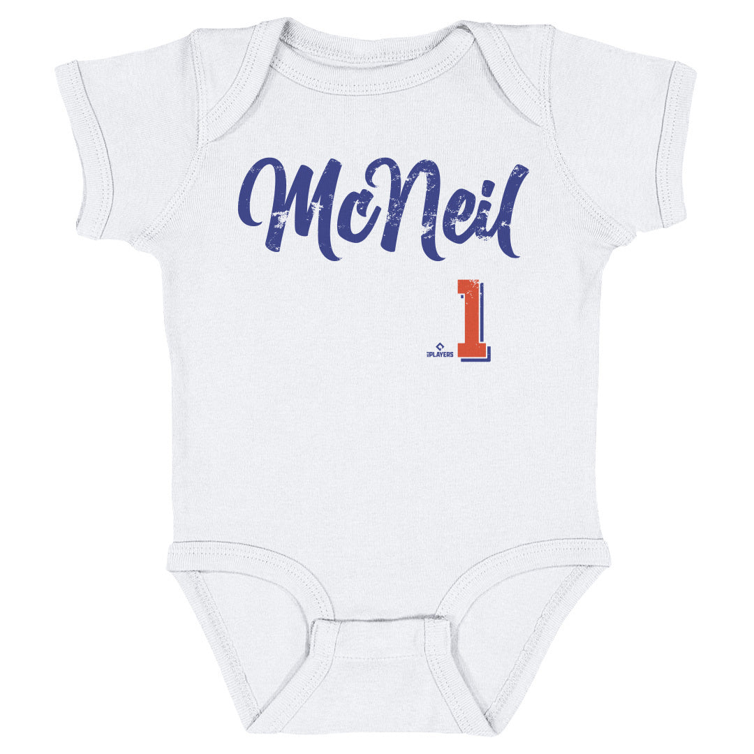 Jeff McNeil Men's Cotton T-Shirt - Royal Blue - New York | 500 Level Major League Baseball Players Association (MLBPA)