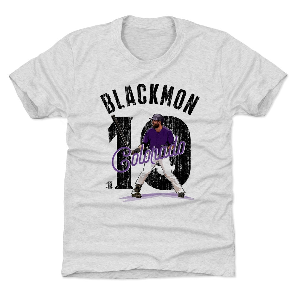 Charlie Blackmon Colorado Rockies Just A Little-Stitious T-Shirt - TeeNavi