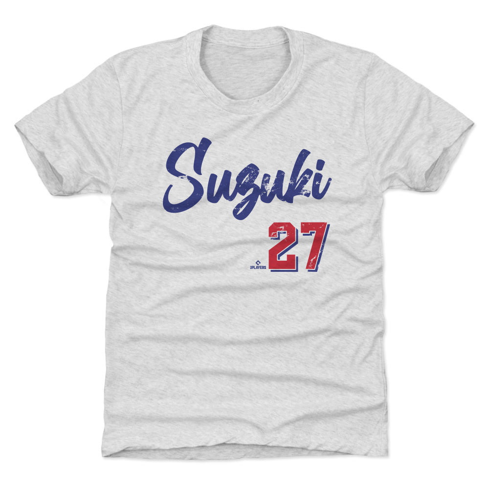 Seiya Suzuki Kids Baby Romper - Chicago C Baseball Seiya Suzuki Chicago C  Font