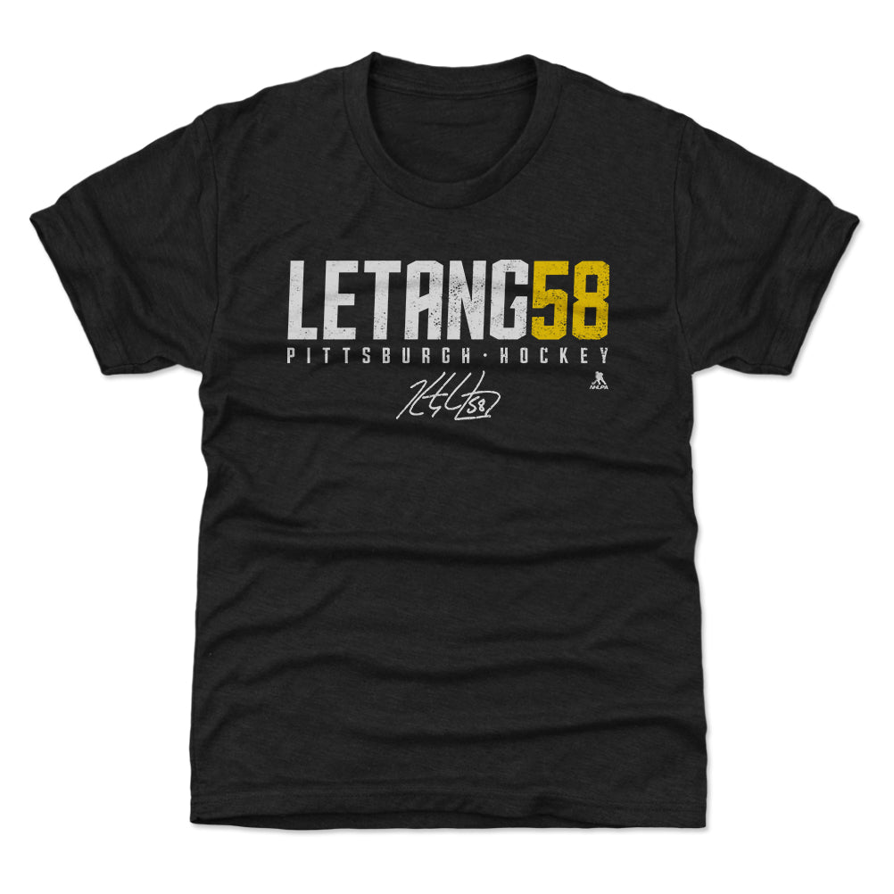 Pittsburgh Penguins - Kris Letang Triangle NHL T-Shirt :: FansMania