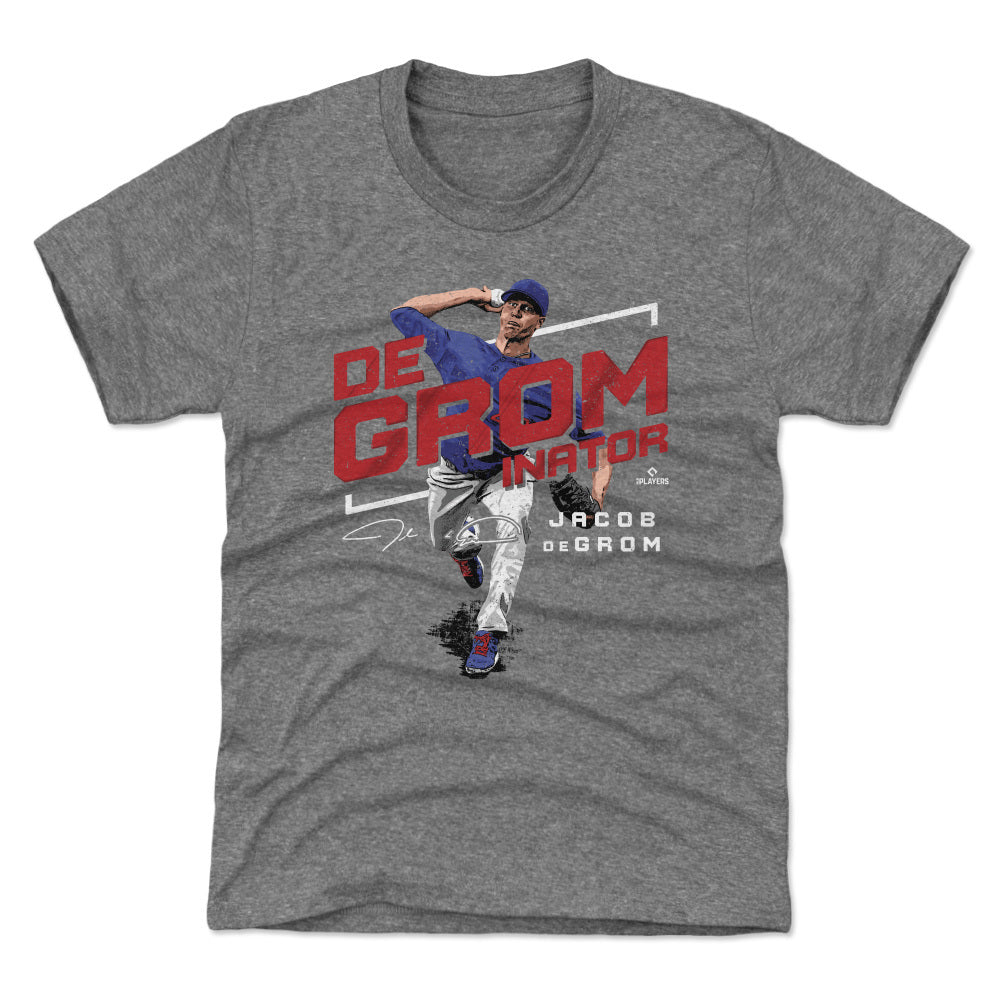 Lids Jacob deGrom New York Mets Nike Youth Player Name & Number T-Shirt -  Heathered Gray