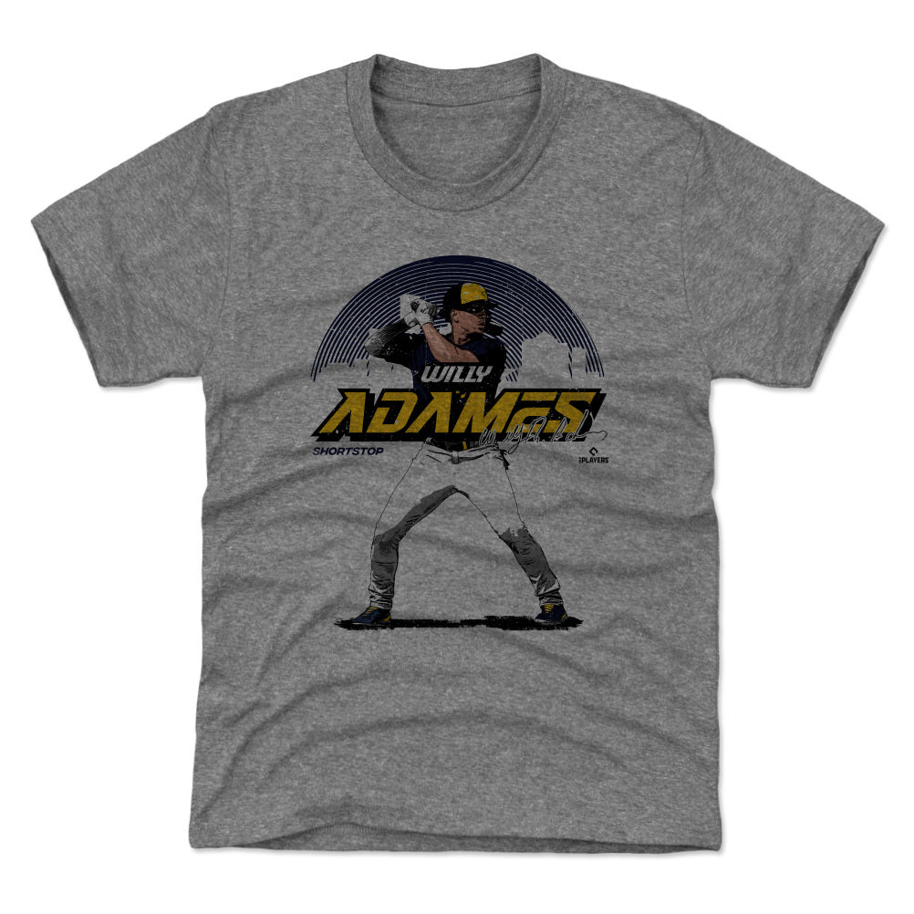  Willy Adames 3/4 Sleeve Raglan T-Shirt - Willy Adames Milwaukee  Baseball : Sports & Outdoors