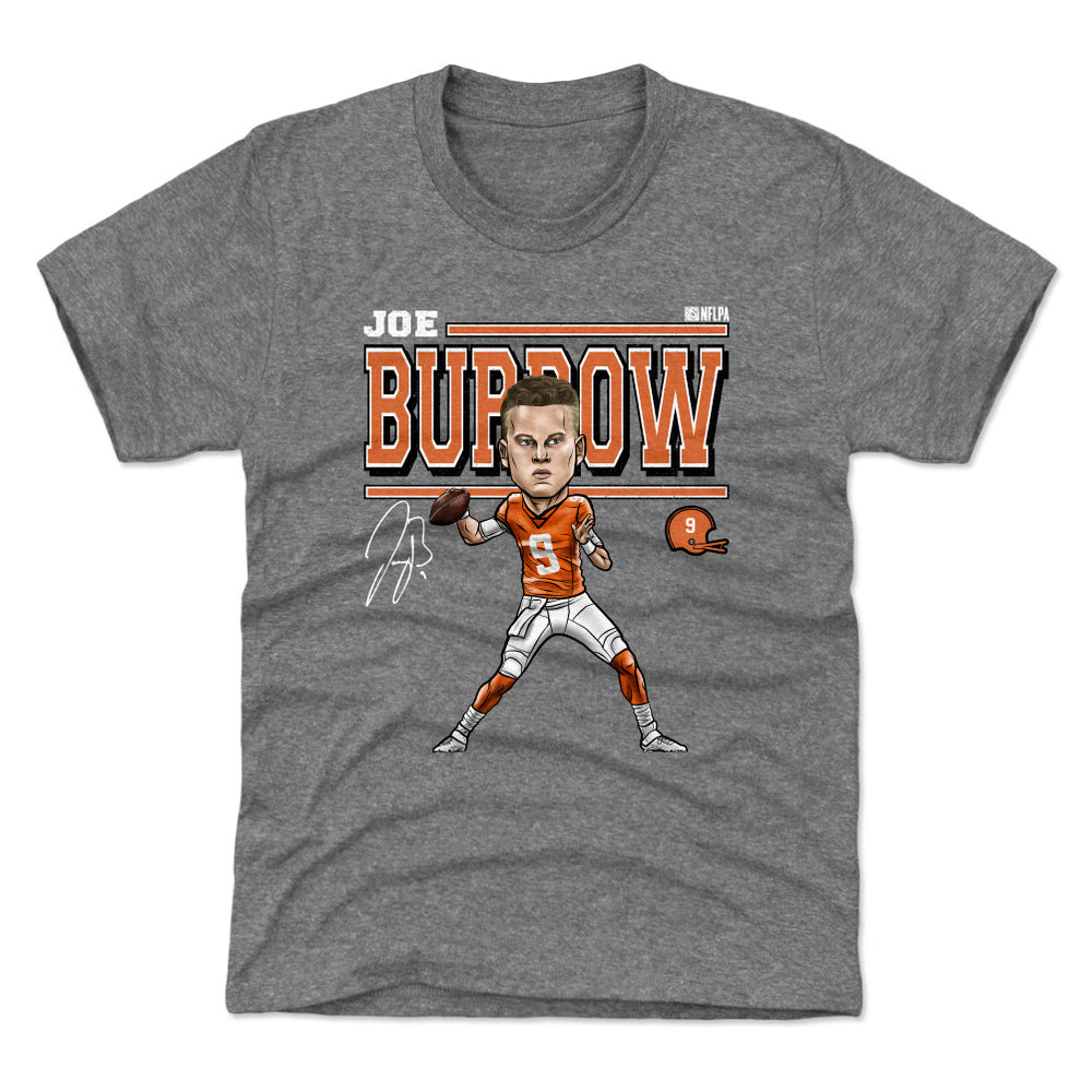 Joe Burrow Youth Shirt | Cincinnati Football Kids T-Shirt | 500 Level ...