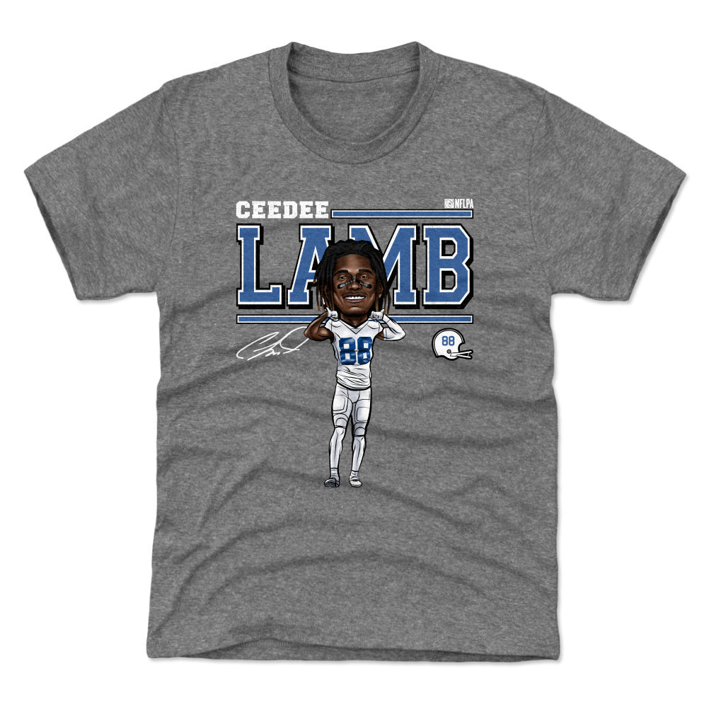 CeeDee Lamb Youth Shirt | Dallas Football Kids T-Shirt | 500 Level ...