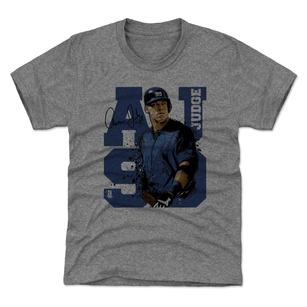  500 LEVEL Aaron Judge Kids Shirt - Aaron Judge Player Map:  Clothing, Shoes & Jewelry