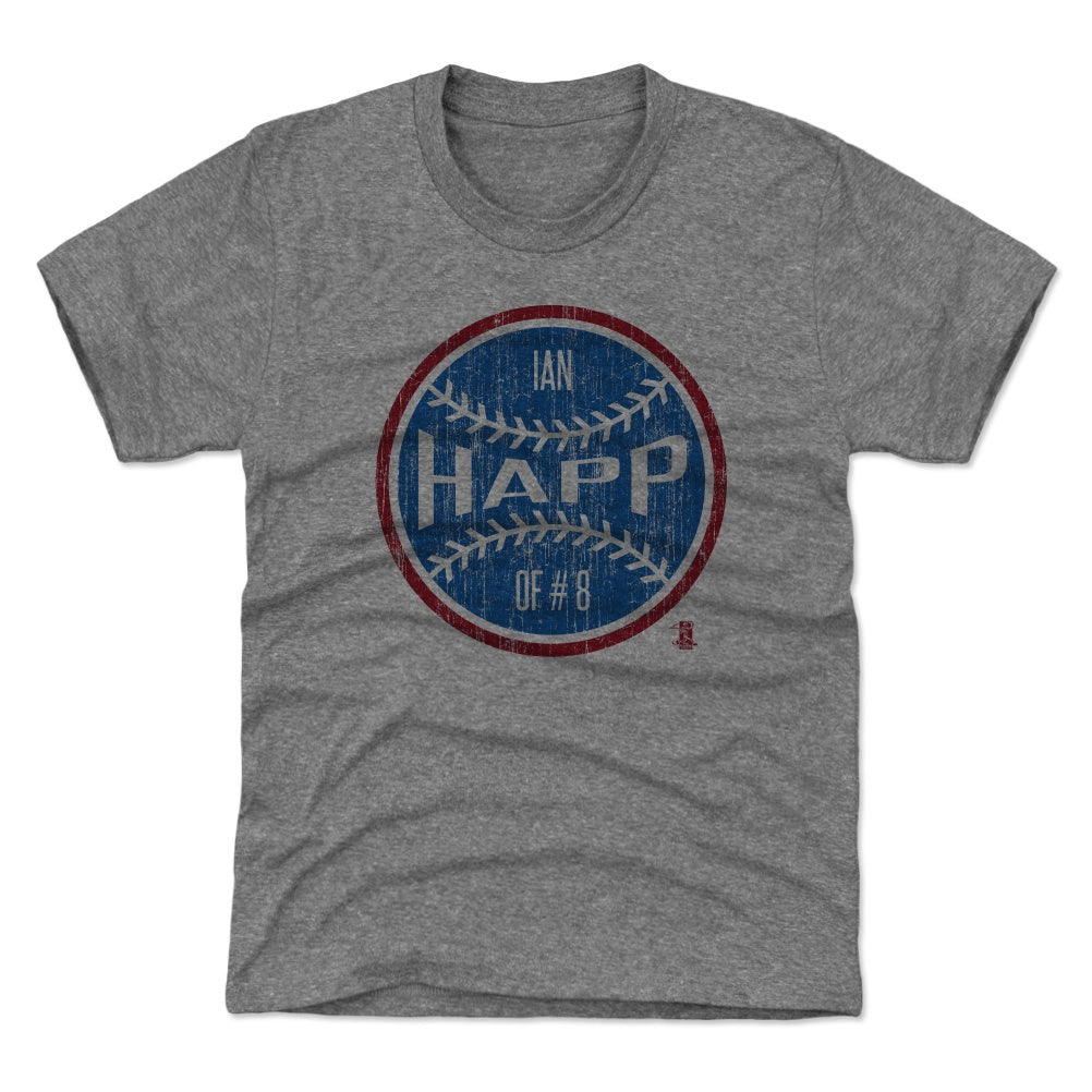 Chicago Cubs Kids 500 Level Ian Happ Chicago White Kids Shirt