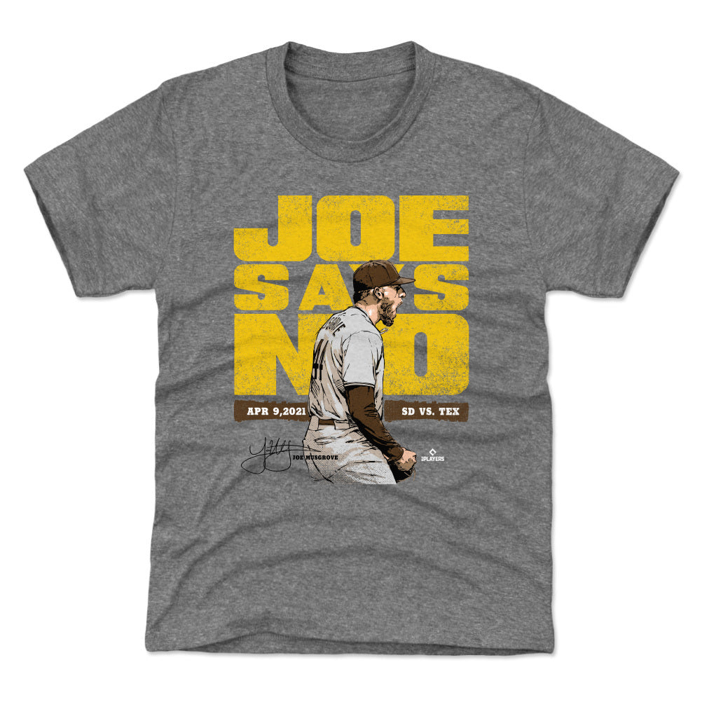 Joe Musgrove Kids T-Shirt | outoftheclosethangers