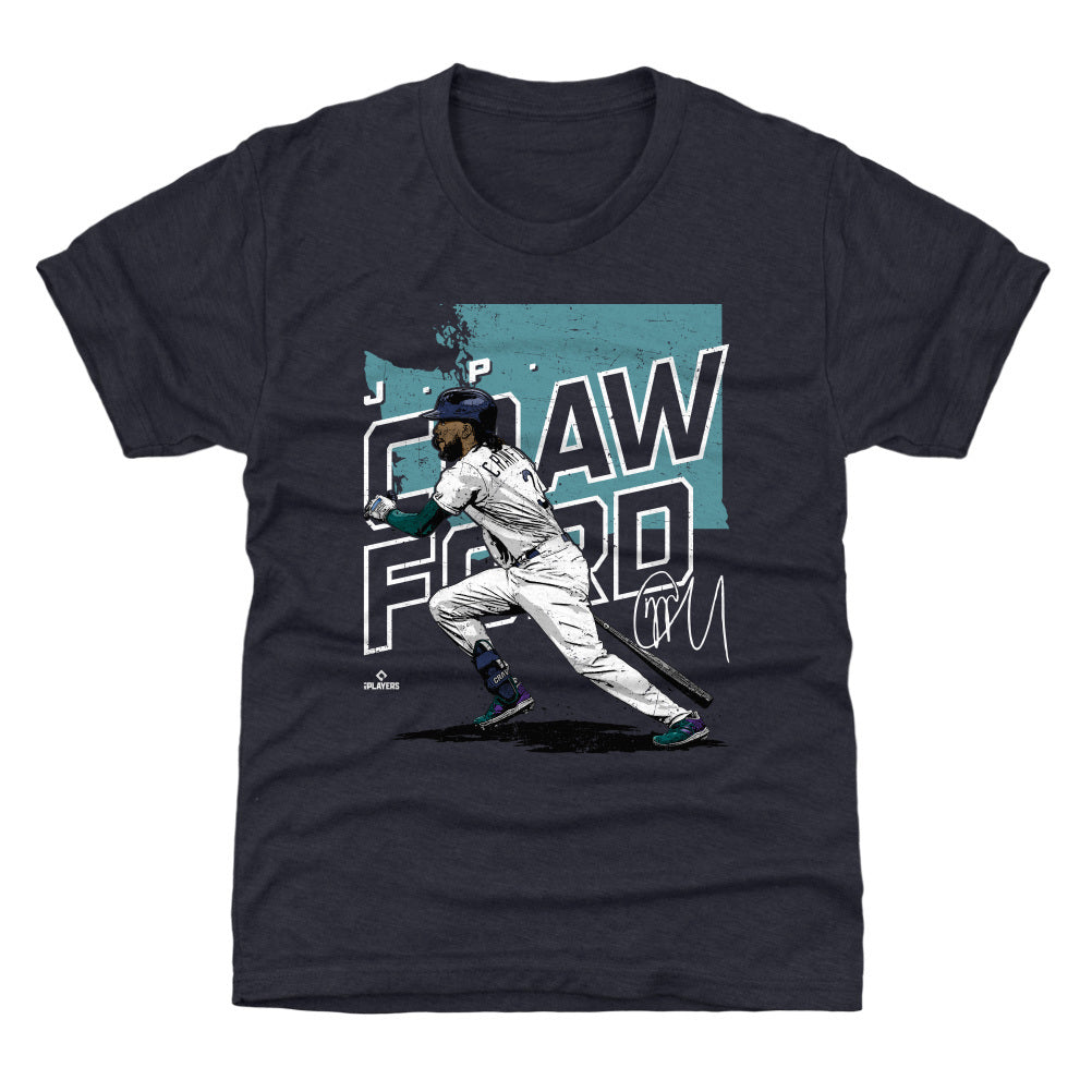 Jake Cronenworth Men's Cotton T-Shirt - Heather Gray - San Diego | 500 Level Major League Baseball Players Association (MLBPA)